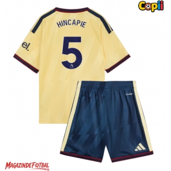 Arsenal Piero Hincapie #5 Echipament de Fotbal Replică 2026-27 Copii Treilea (+ Șorturi)